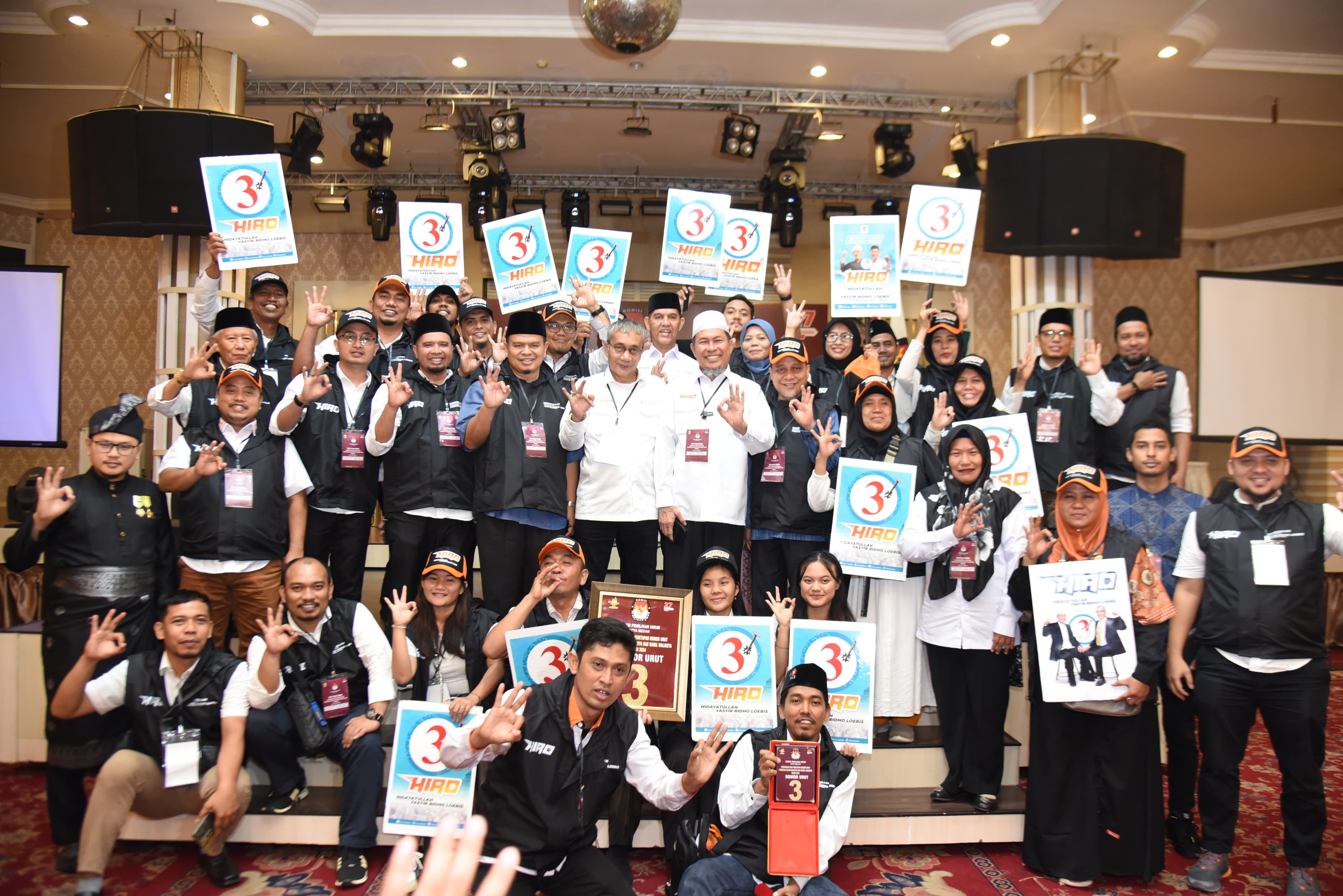 Hidayatullah Ajak Kontestasi Sehat untuk Medan: HIRO Nomor 3 di Pilkada Medan 2024